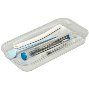 ZIRC Slide Tray Flat Non Autoclavable 9.75 x 5.38 x 1.06 in