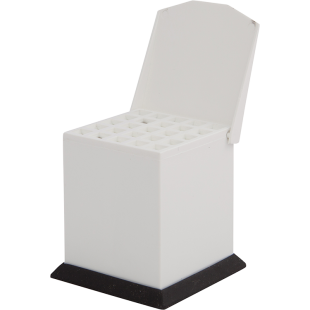 ZIRC Cotton Pellet Dispenser Small White Non Autoclavable Sizes 3 to 5 **