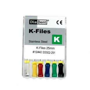 DiaDent K-Files Stainless Steel