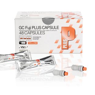 GC AMERICA Fuji Plus Resin Reinforced Multi Purpose GI Cement Starter Pack & Applier 48/box