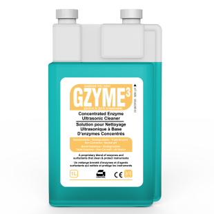GERMIPHENE Gzyme3 Concentrated Enzyme Ultrasonic Cleaning Solution 1 L Jug