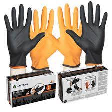 HALYARD BLACK-FIRE Nitrile Powder Free Reversible Gloves