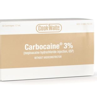 SEPTODONT Cook-Waite Carbocaine 3%
