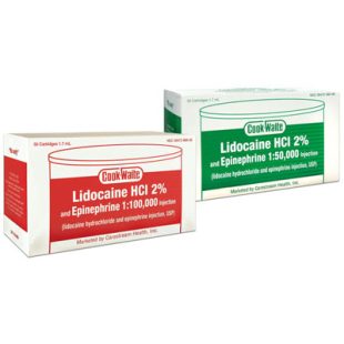 SEPTODONT Cook-Waite Lidocaine HCI 2% Epinephrine