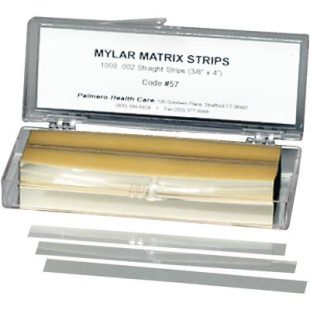 Mylar Matrix Strips .38 x 4 in Thickness of 5.8 microns 1000/box