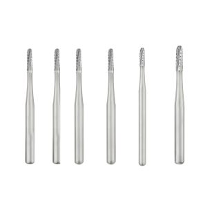 SSW Carbide Straight/Round End Cross Cut Fissure Bur