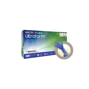 MICROFLEX Ultraform Cobalt Nitrile Powder Free Gloves