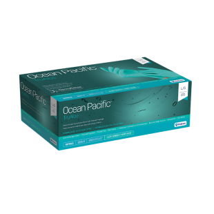 MEDICOM Ocean Pacific TruAloe Aloe Green Nitrile Exam Gloves