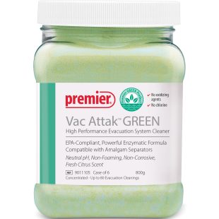 PREMIER Vac Attak GREEN Evacuation System Cleaner