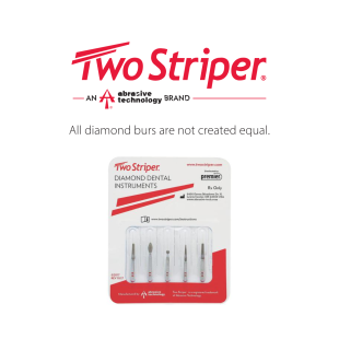 PREMIER Two Striper Diamond Bur - CONE