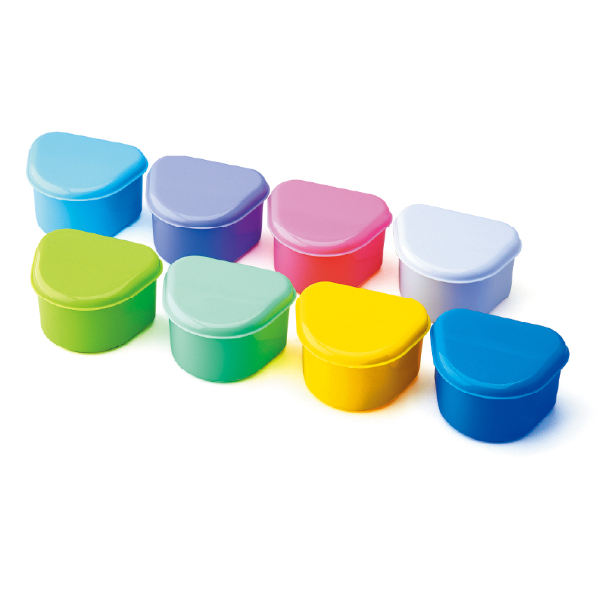 PREMIUM PLUS Denture Boxes, Assorted (10 pack)