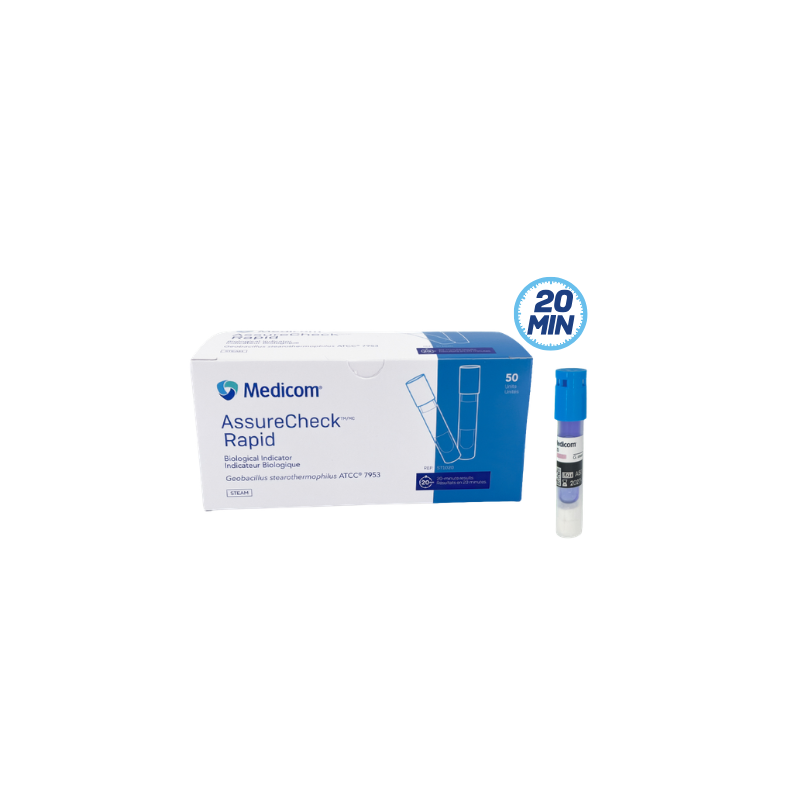 MEDICOM AssureCheck™ Rapid 20 Minute Biological Indicators